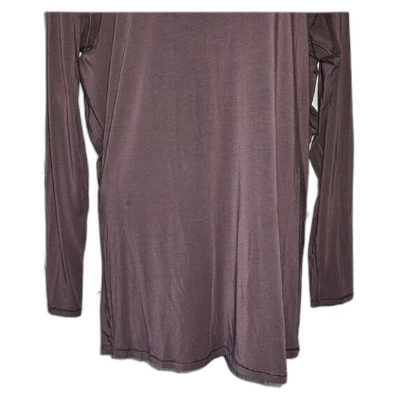 LULULEMON "CINCH ARCTIC" PLUM DEEP STRETCH LONG SLEEVE TOP SIZE 12 - Picture 5 of 12